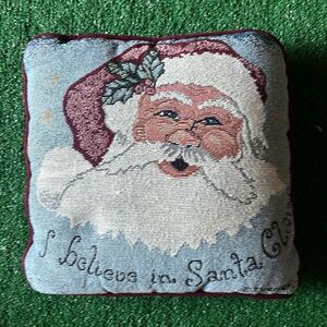 I believe in Santa Clause Christmas pillow!